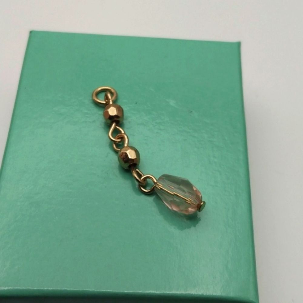 Chandelier crop charm pendant